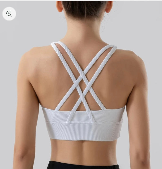 Sports Bra - Rib Top